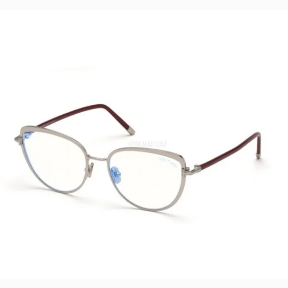 NEW TOM FORD WOMEN'S EYEGLASSES FT5741/B 016 CAT-EYE TOM FORD TF5741-B